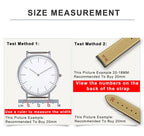Slim Leather Watch Strap |CK Citizen 6mm–16mm Models