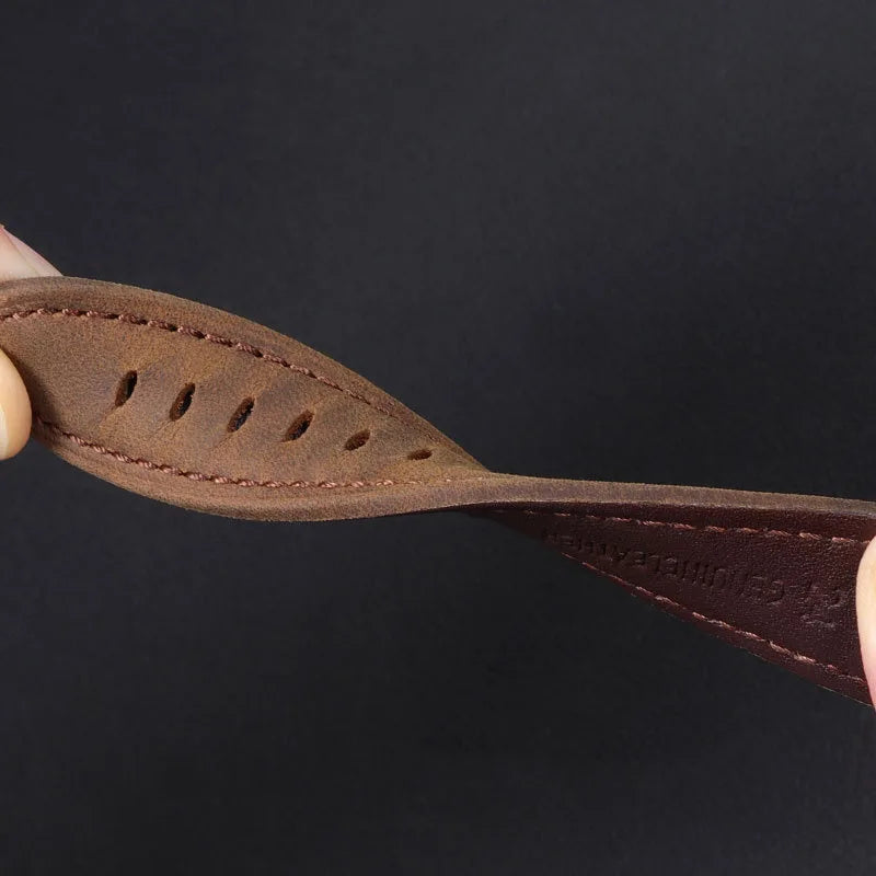 Panerai & DIESEL XL Leather Strap | Extended 140+90mm 20mm 22mm 24mm Models