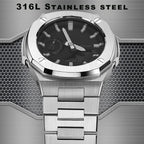 "Nautilus" Style Luxury Modification Kit for Casio G-Shock GA-2100 & GA-2110