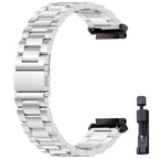 Stainless Steel Luxury Link Bracelet for Amazfit T-Rex 3, T-Rex 2, T-Rex Ultra & Pro STRAPS