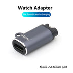 Type-C / Micro / iOS USB Charger Adapter for Garmin Fenix, Instinct, Venu, Epix & Forerunner Watches STRAPS