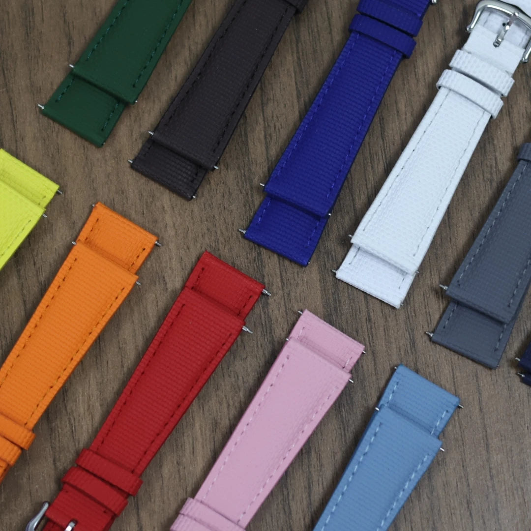 Sailcloth Signature FKM Rubber Strap for Tudor Black Bay Series