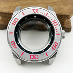 Samurai Watch Case for NH34, NH35, NH36, 7S26 | 44mm Stainless Steel with Sapphire Crystal & 22mm Lug STRAPS