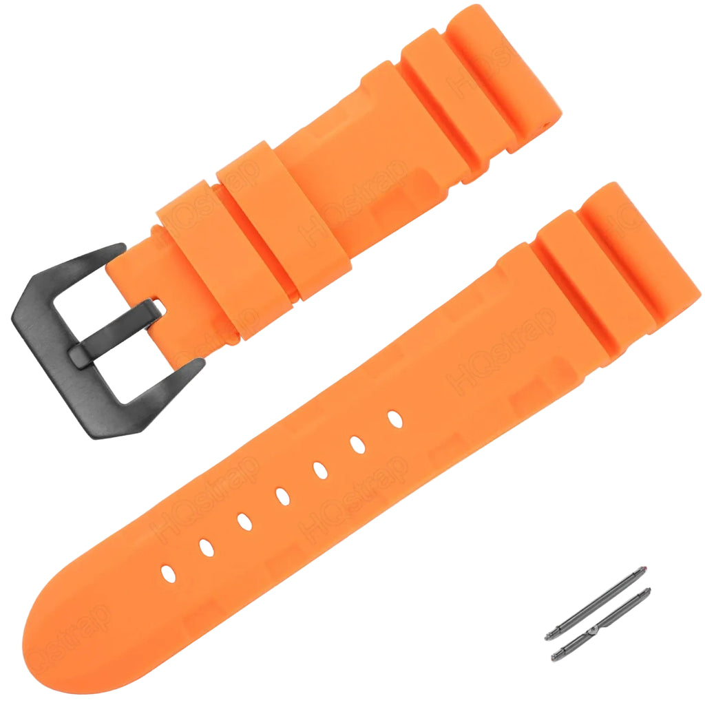 Soft Silicone Strap for Panerai Luminor (PAM01312), Radiomir (PAM00183), & Submersible (PAM00973) STRAPS