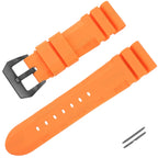 Soft Silicone Strap for Panerai Luminor (PAM01312), Radiomir (PAM00183), & Submersible (PAM00973) STRAPS