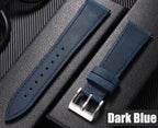 Quick Release Vintage Retro Genuine Leather Watch Band 18mm 20mm 22mm 19mm 21mm 24mm Crazy Horse Men Women Straps Watch Bracelet STRAPS