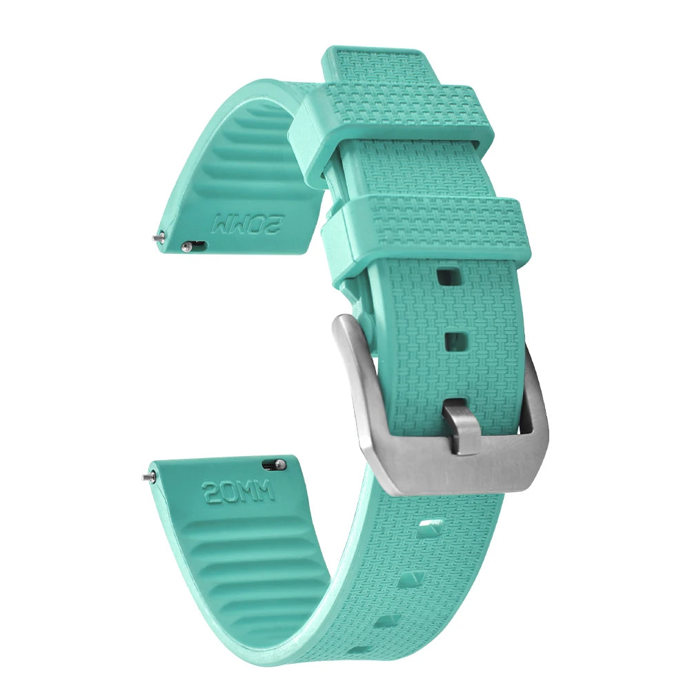 High-Grade FKM Fluororubber Diving Strap for Rolex, Omega, IWC & Seiko