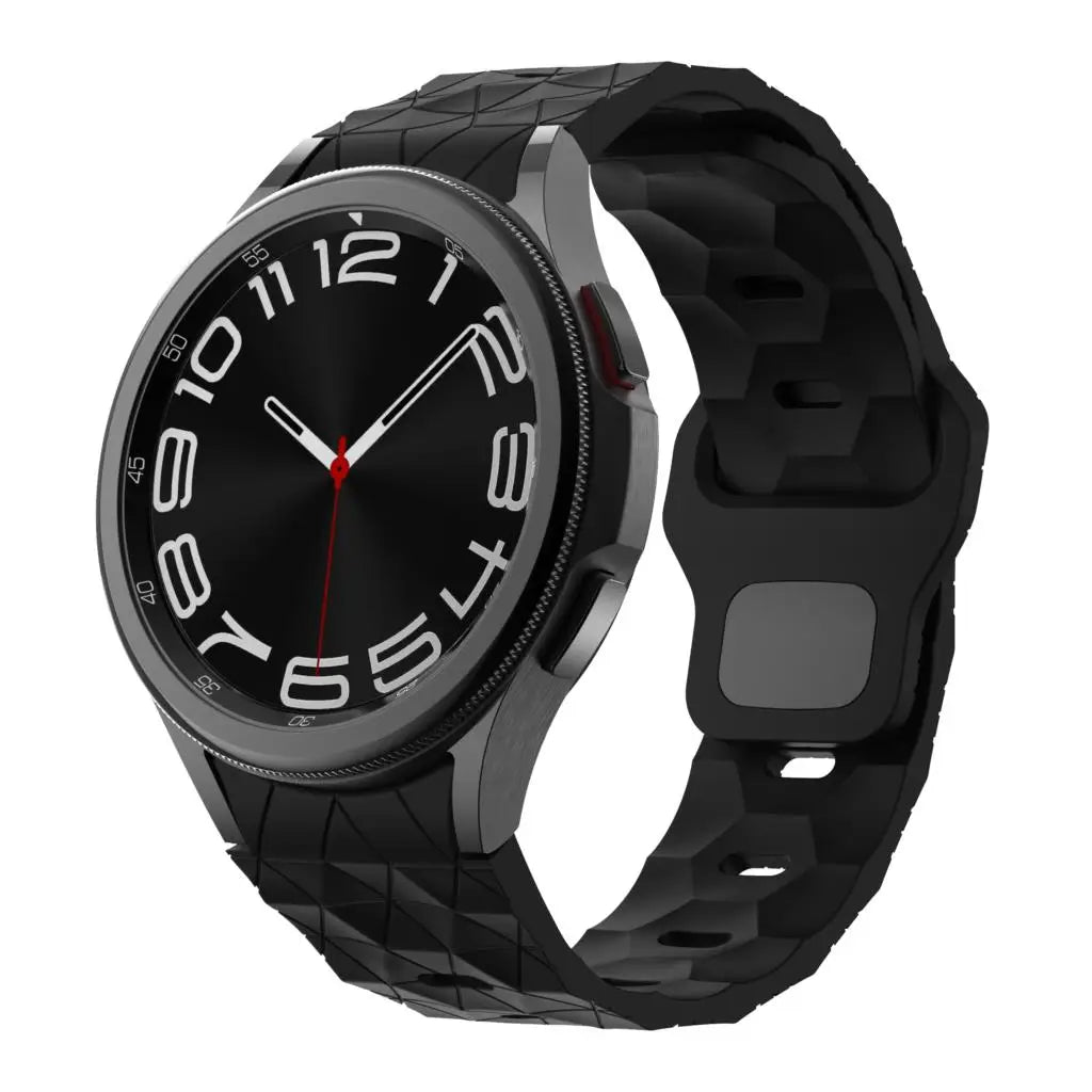 Silicone Strap for Samsung Galaxy Watch 6 Classic 47mm 43mm / 5 Pro 45mm / 4 46mm 42mm / 6 40mm 44mm