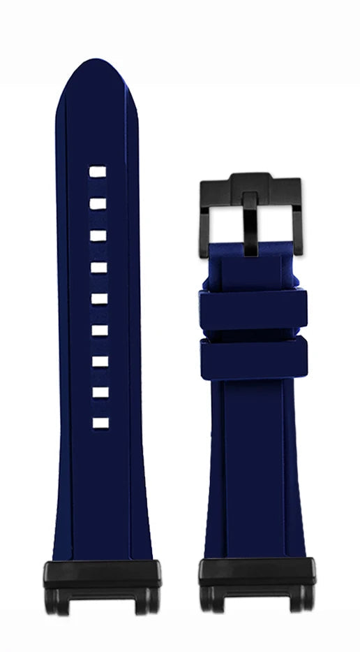 GPW-1000 Resin Silicone Strap for Casio G-SHOCK 5410 Series Men’s Black Rubber Watchband