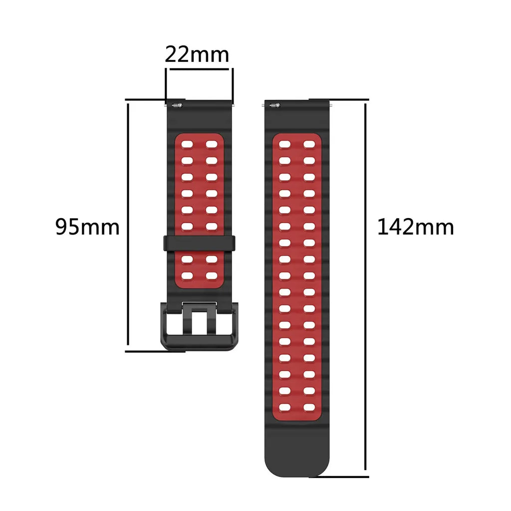 Breathable Sport Silicone Strap for Amazfit T-Rex 3, T-Rex 2, T-Rex Ultra & Pro STRAPS