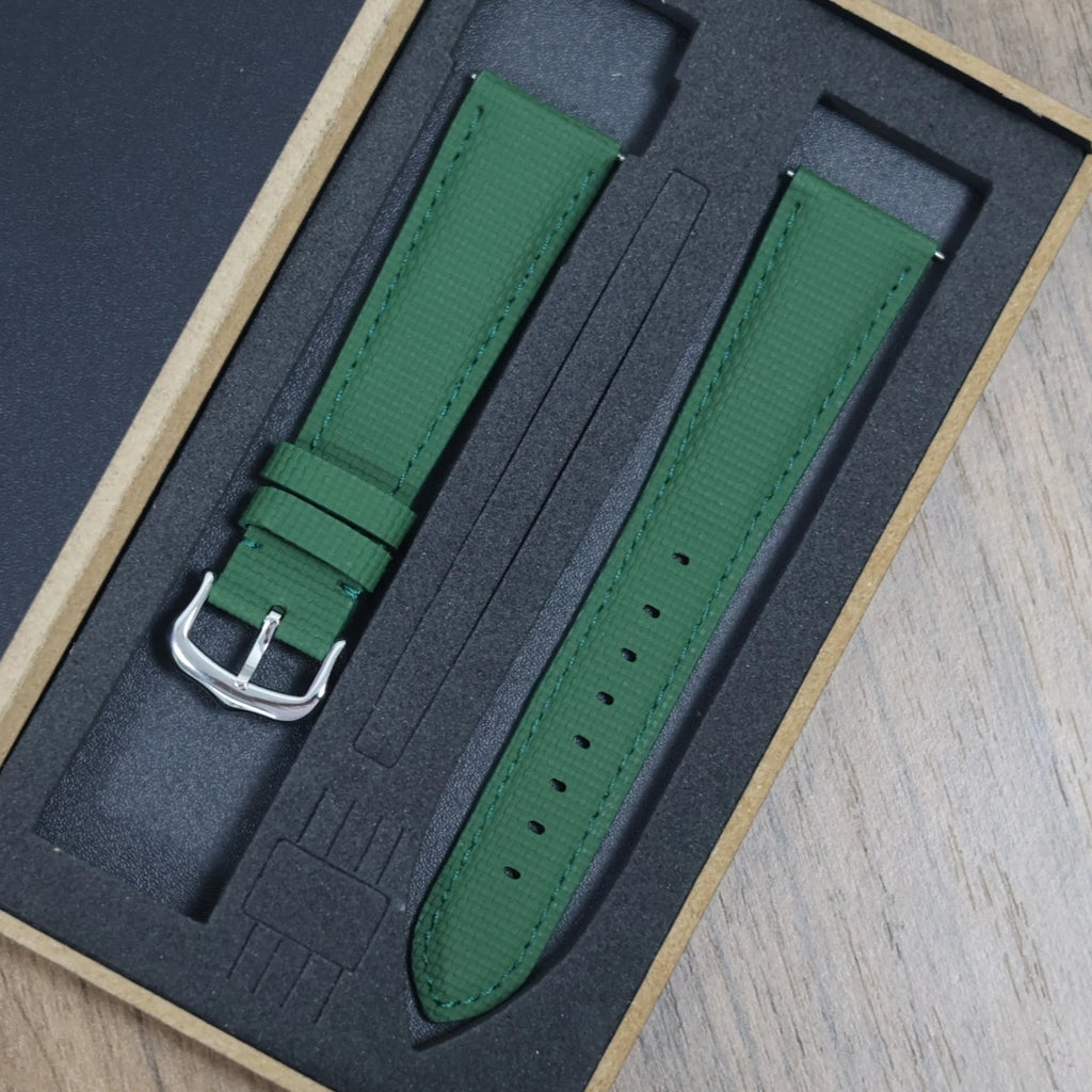 Sailcloth Signature FKM Rubber Strap for Tudor Black Bay Series