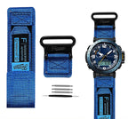 Breathable Nylon Sport Strap for Casio G-Shock GA-2000, GA-2300 & Pro Trek PRW-6600, PRG-600, PRG-650Y STRAPS