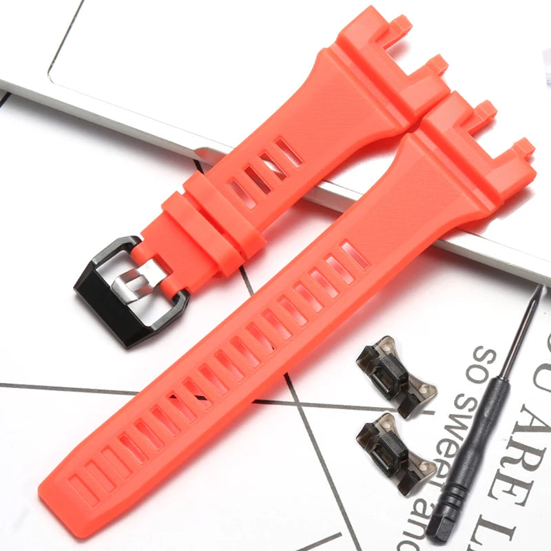 Resin Replacement Strap with Linkers for Casio G-Shock GBA-900 STRAPS