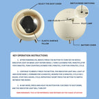 Single Watch Winder - Dual Power, Quiet Mabuchi Motor STRAPS