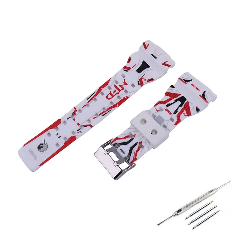 Resin Strap for CASIO G-SHOCK GD-100 GA-100 GA-110 GA-120 GA-130 GA-140 GA-150 GA-700 GA-710 GAX-100 GLS-100 GLS-8900 STRAPS