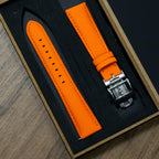 Universal Sailcloth Signature FKM Rubber Strap for Omega, Tudor, Rolex & Cartier