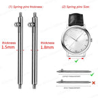 20pcs Stainless Steel Watch Band Spring Bars Quick Release Pins (12–24mm) STRAPS