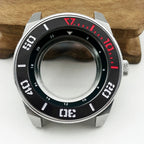 Samurai Watch Case for NH34, NH35, NH36, 7S26 | 44mm Stainless Steel with Sapphire Crystal & 22mm Lug STRAPS
