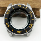 Samurai Watch Case for NH34, NH35, NH36, 7S26 | 44mm Stainless Steel with Sapphire Crystal & 22mm Lug STRAPS