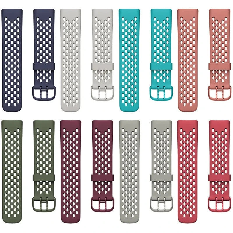 Breathable Soft Silicone Strap for Fitbit Charge 5 / 6 STRAPS