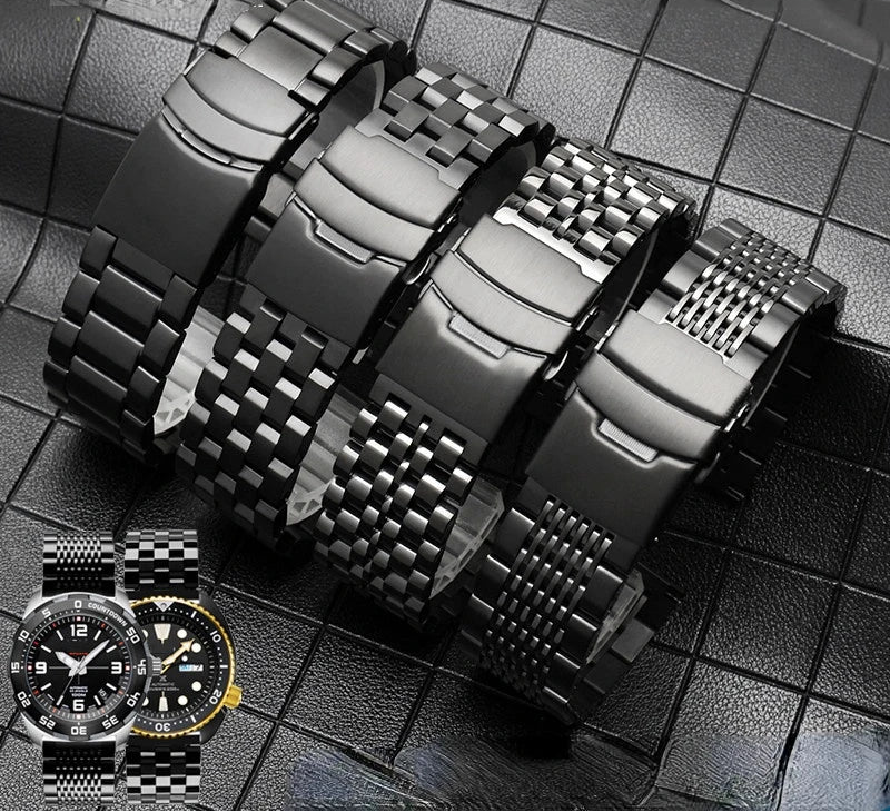 Seiko 5 & Divers Stainless Steel Bracelet | 20mm 22mm Models