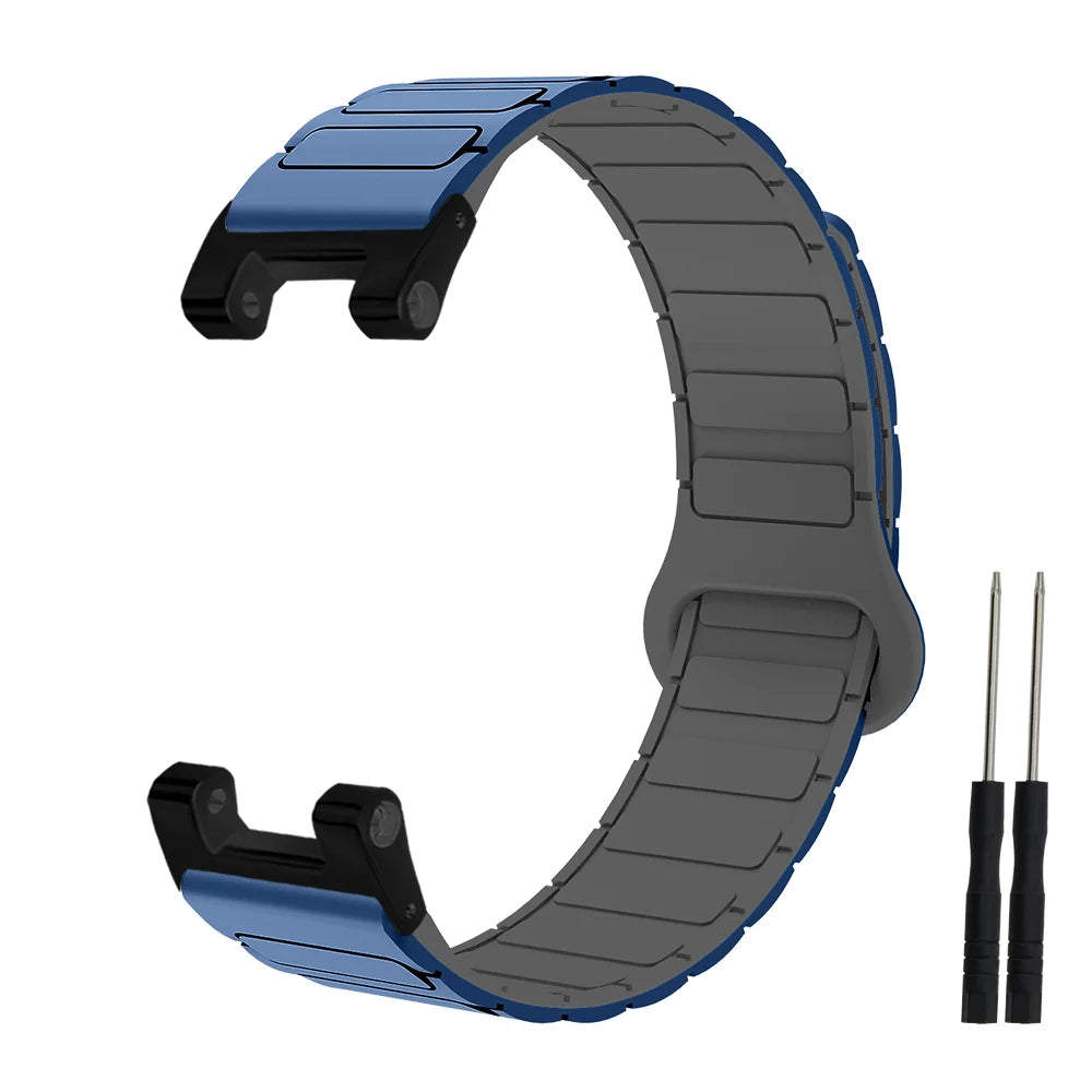 Armor Style Magnetic Silicone Strap for Amazfit T-Rex 3, T-Rex 2 & T-Rex Pro STRAPS