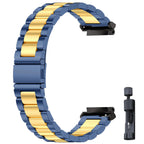 Stainless Steel Luxury Link Bracelet for Amazfit T-Rex 3, T-Rex 2, T-Rex Ultra & Pro STRAPS