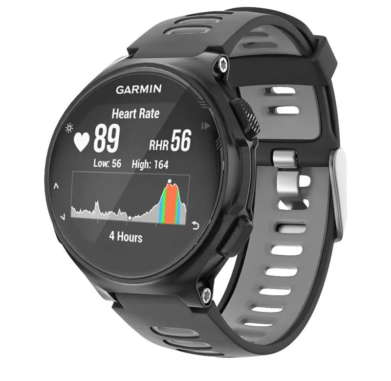 Silicone Strap for Garmin Forerunner 735XT 235 220 230 620 630 Approach S20 S5 S6 STRAPS