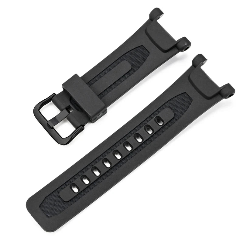 Resin Strap for Casio PROTREK PRG-240/PRG-40/PAG-40 – 21cm Band with Tool – Black Replacement STRAPS