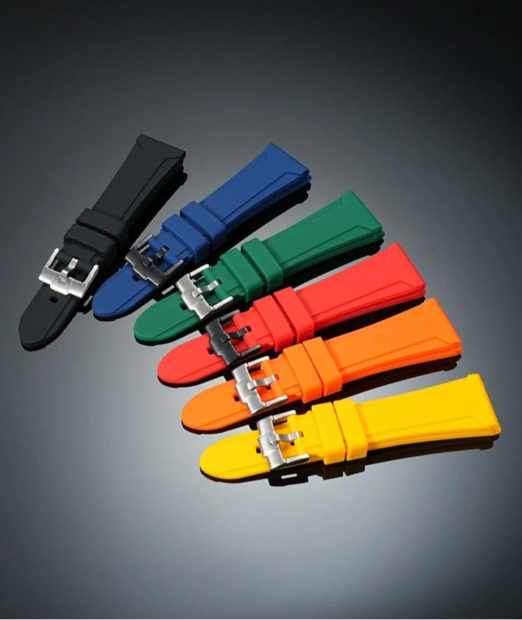 GPW-1000 Resin Silicone Strap for Casio G-SHOCK 5410 Series Men’s Black Rubber Watchband