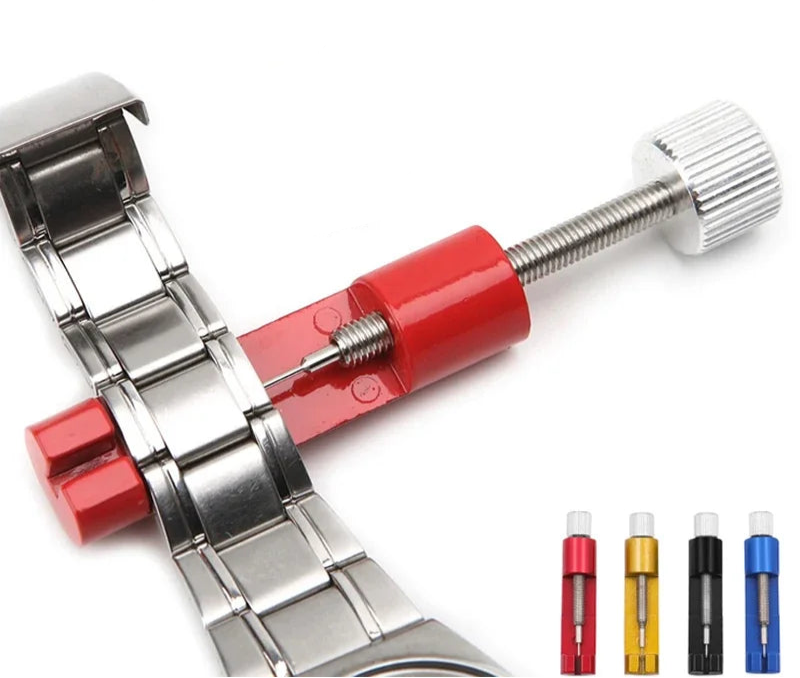 Metal Watch Strap Link Pin Remover Tool with 3 Extra Pins