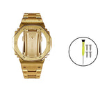 Modified Metal Case & Strap Kit for Casio G-Shock GA-2100 / GA-2110 / GA-B2100 STRAPS