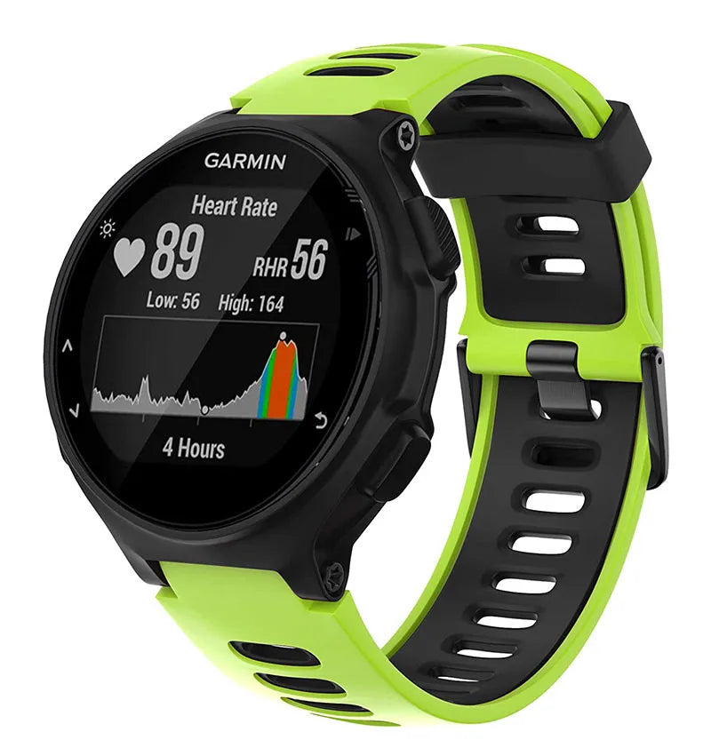 Silicone Strap for Garmin Forerunner 735XT 235 220 230 620 630 Approach S20 S5 S6 STRAPS