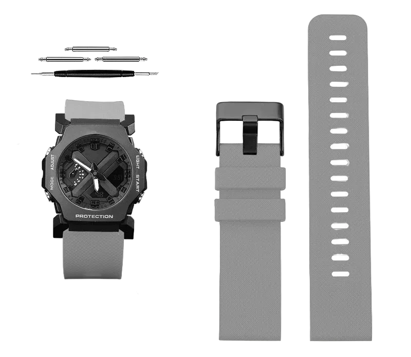 Sport Rubber Strap for Casio G-Shock GA-2000, GA-2200, & GA-2300 STRAPS