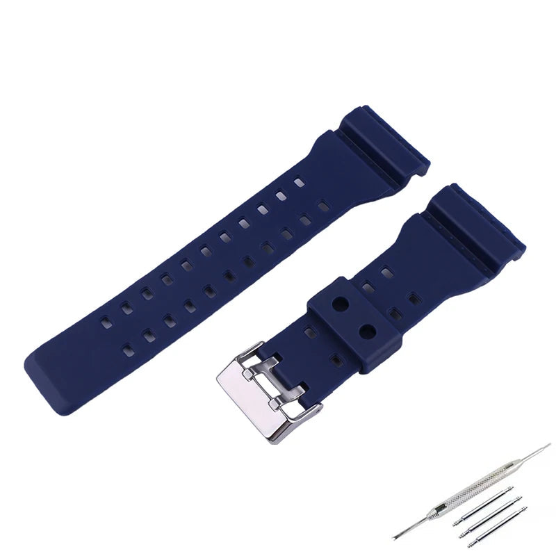 Resin Strap for CASIO G-SHOCK GD-100 GA-100 GA-110 GA-120 GA-140 GA-150 GA-700 GA-710 GAX-100 GLS-100 GLS-8900 STRAPS