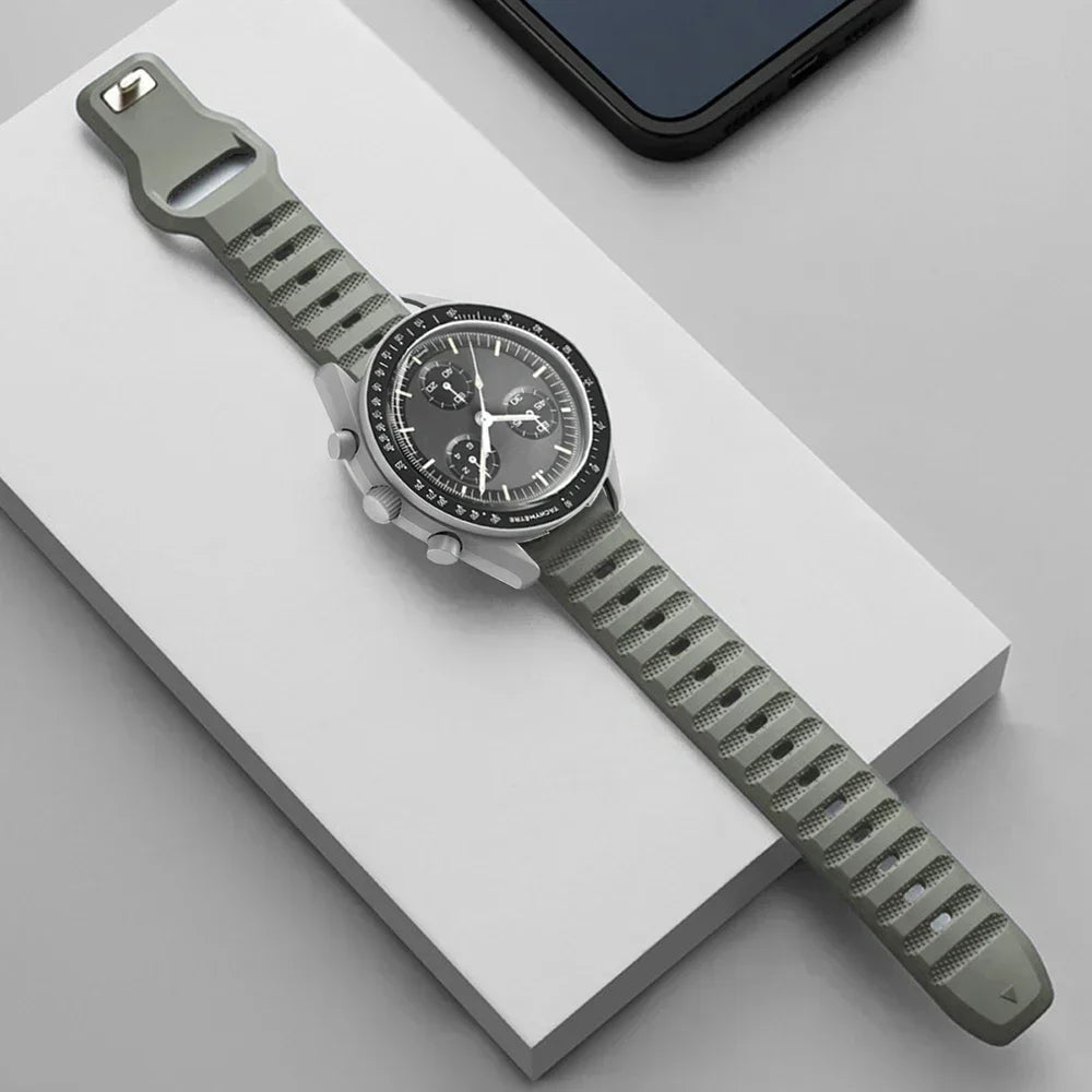 20mm Silicone MoonSwatch Strap | Omega x Swatch Planet Series Sport Band