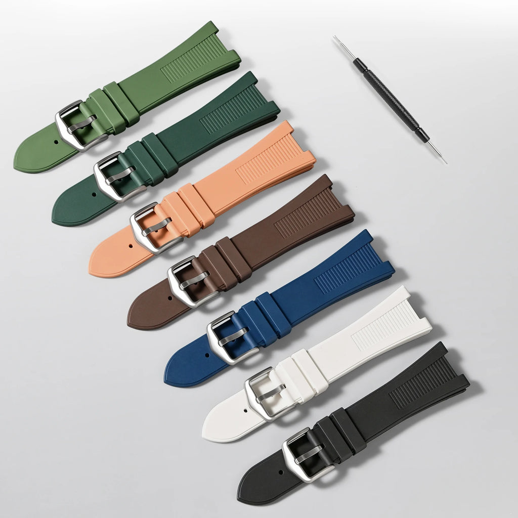 Citizen Zenshin & Nautilus FKM Rubber Strap | AW0130-85X Models