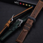 Genuine Leather Watch Band for Panerai – Crazy Horse Cowhide Strap 20mm 22mm 24mm 26mm STRAPS