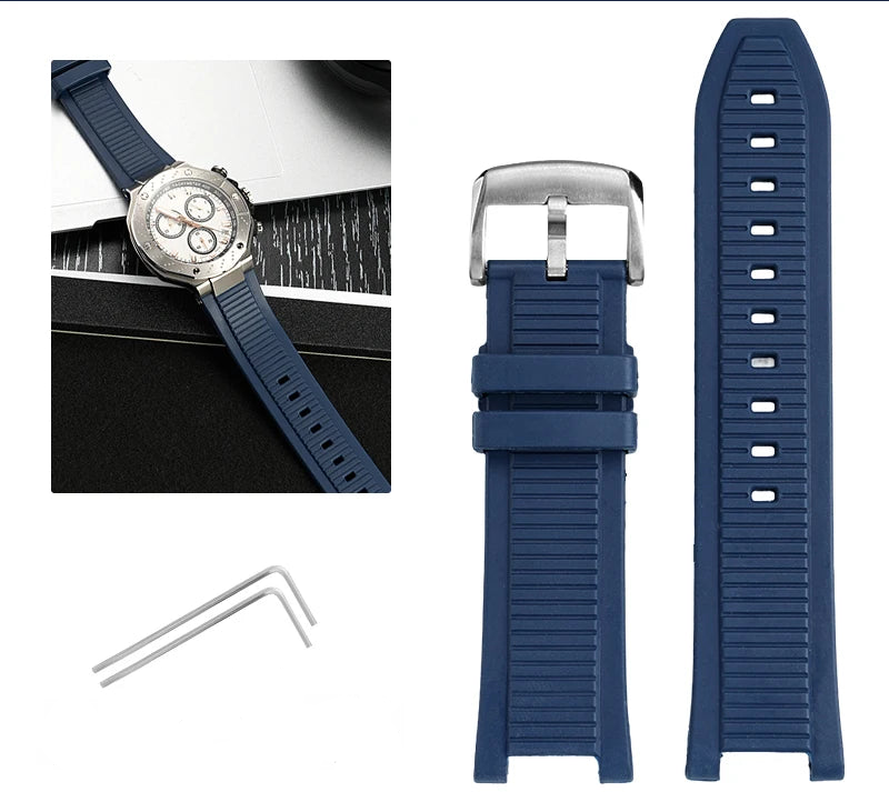 High-Quality Titanium Alloy Watch Strap for Tissot 1853 T-Race (24mm T141417 Series) STRAPS