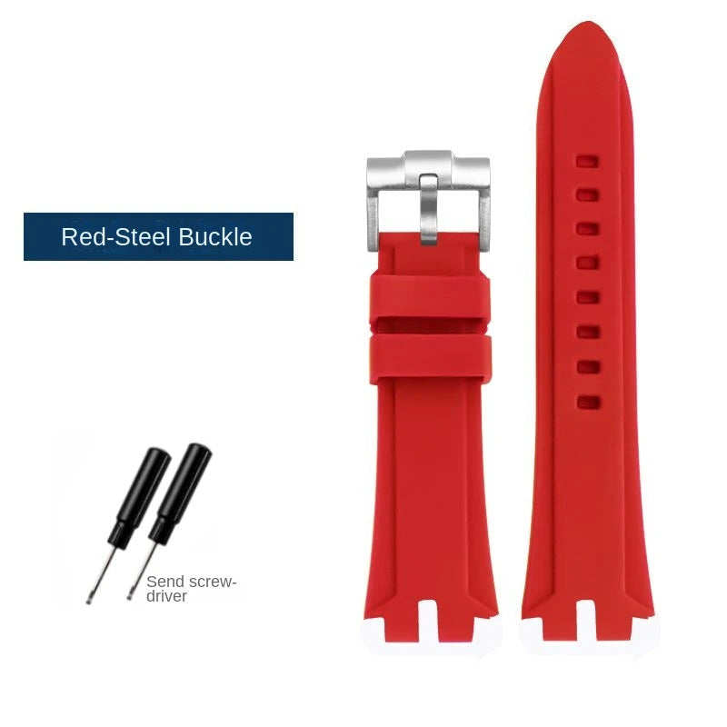 Waterproof Silicone Rubber Strap for Casio PROTREK PRW-3000/3100/6000/6100 – with Tools STRAPS