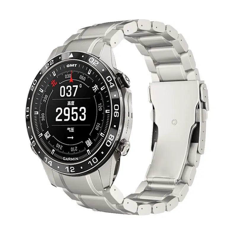 Garmin MARQ & Fenix 7 Titanium Bracelet | Quatix 8 Aviator 22mm Models