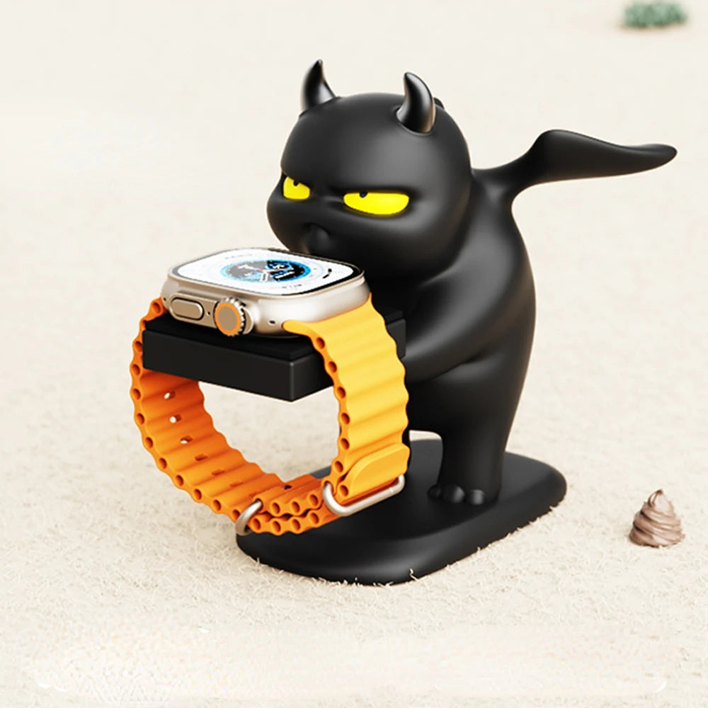 Cute Dragon Resin Charging Stand for Apple Watch Ultra/8/7/6/SE STRAPS