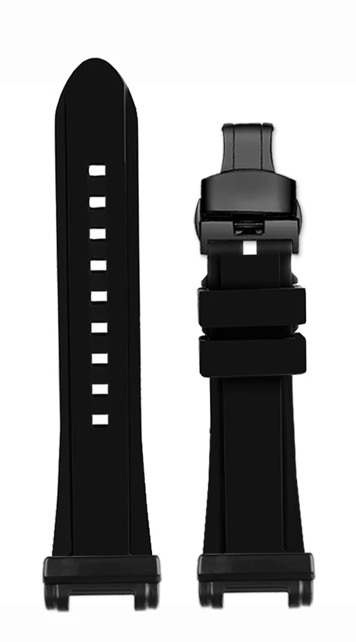 GPW-1000 Resin Silicone Strap for Casio G-SHOCK 5410 Series Men’s Black Rubber Watchband