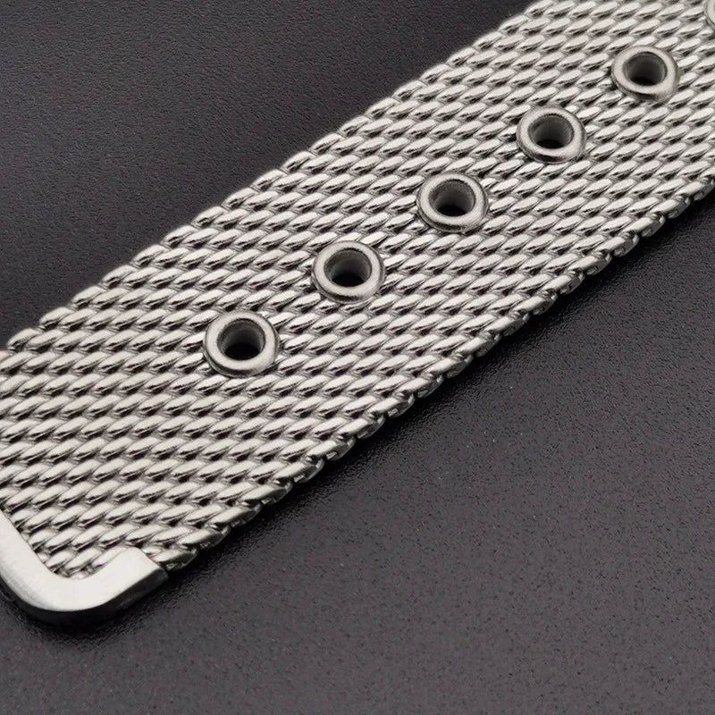 Luxury Mesh Watch Band for Omega Seamaster 300 & Seamaster 007 "No Time To Die" Edition