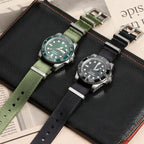 Seiko & Omega XL Size Military Nylon Strap | 33cm Super Long 20mm 22mm Models