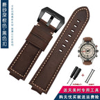 24mm Leather Watch Band for Timex Tide T2N720, T2N721 - Men's Strap STRAPS