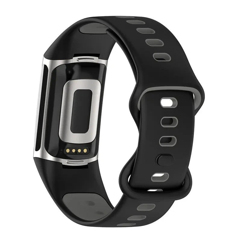 Breathable Soft Silicone Strap for Fitbit Charge 5 / 6 STRAPS