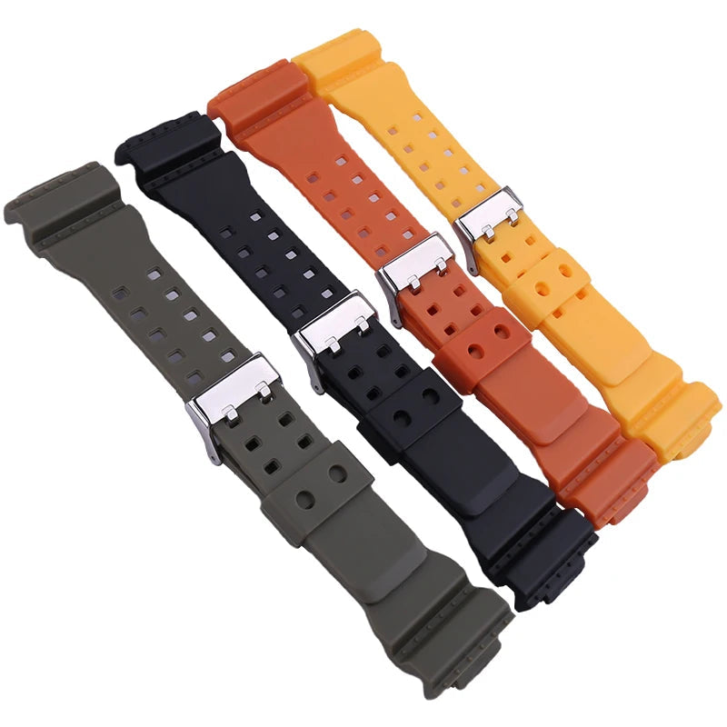 Resin Strap for CASIO G-SHOCK GD-100 GA-100 GA-110 GA-120 GA-140 GA-150 GA-700 GA-710 GAX-100 GLS-100 GLS-8900 STRAPS
