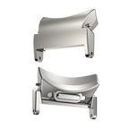 2PCS Quick Fit Adapter for Samsung Galaxy Watch 6 44mm 40mm / 6 Classic 47mm 43mm / 5 Pro / 4 Stainless Steel Connector STRAPS