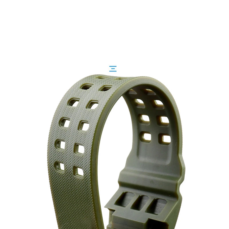 Casio G-SHOCK GWG-1000GB Blue Red Green Silicone Watchband 22cm Resin Strap